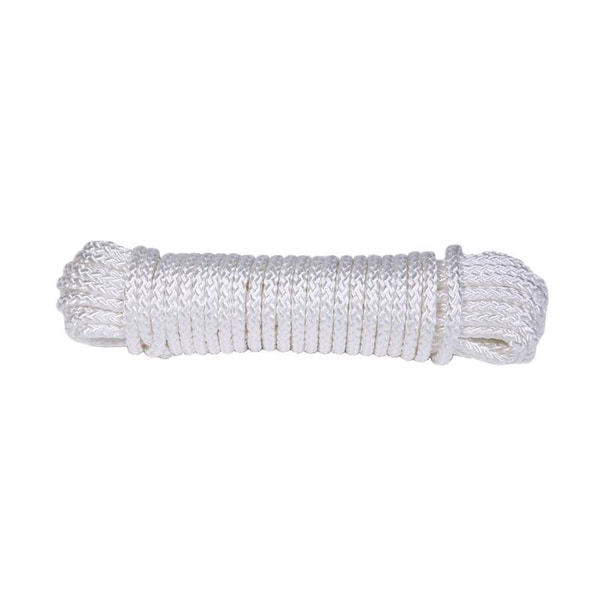 Koch Industries Koch Industries 3/16 in. D X 50 ft. L White Diamond Braided Nylon Rope 5230625 - main